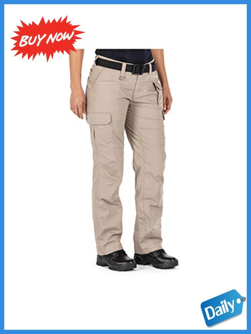Tactical Cargo Work Pants Lightweight Ripstop Stretch Utility - Picture 2 of 6